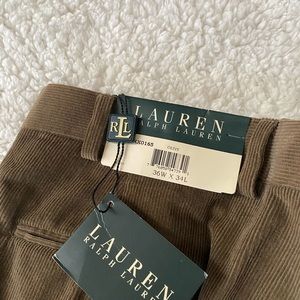 Lauren Ralph Lauren olive corduroy pants